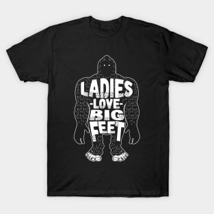 Ladies Love Big Feet T-Shirt